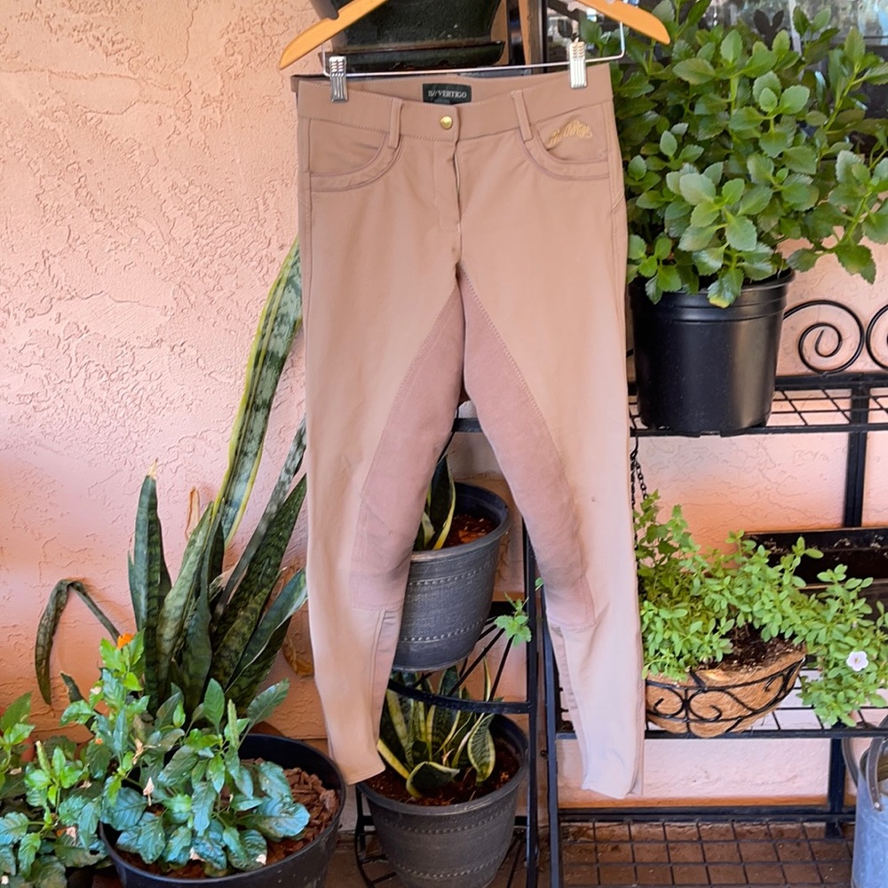 B Vertigo Full Seat Breeches Tan